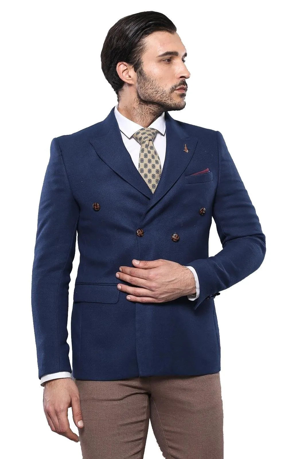 15457 Blue Blazer Jacket