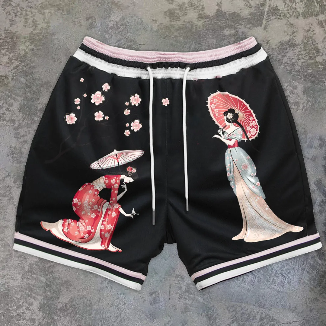 Art Retro Fashion Street Sports Shorts