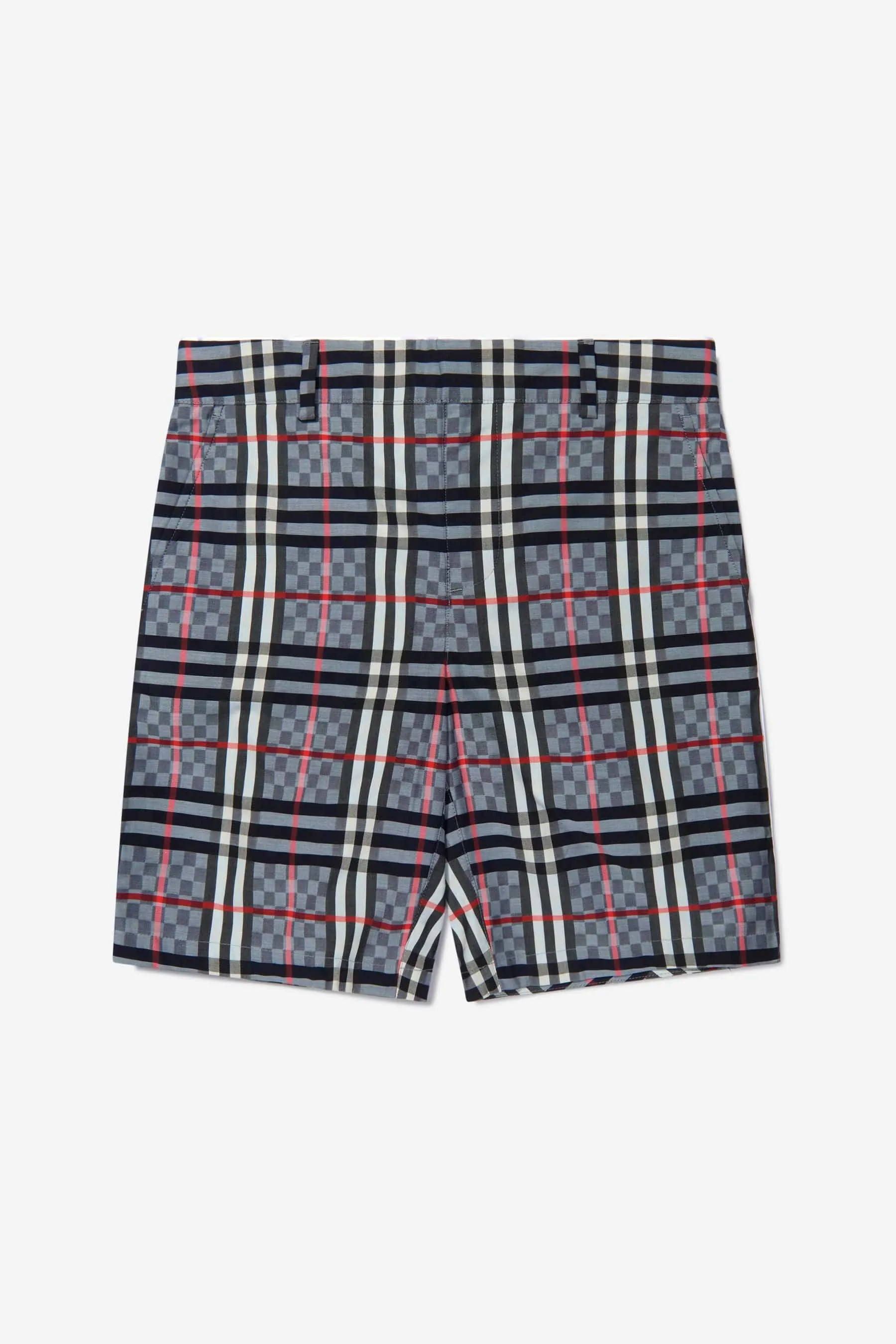 Burberry Boys Cotton Check Shorts