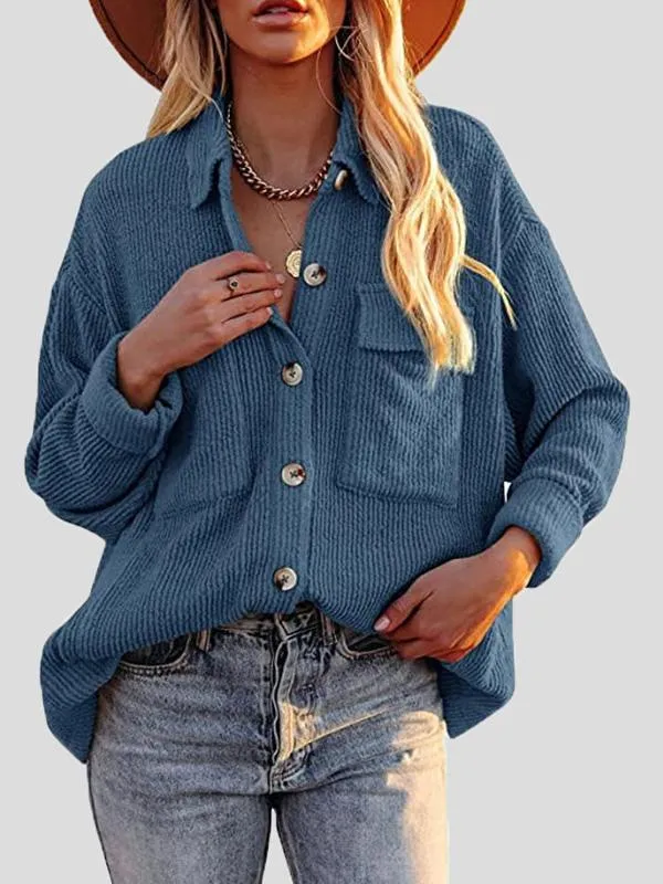 Casual Corduroy Shirt