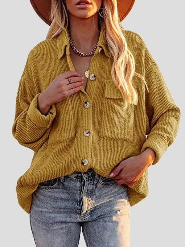 Casual Corduroy Shirt