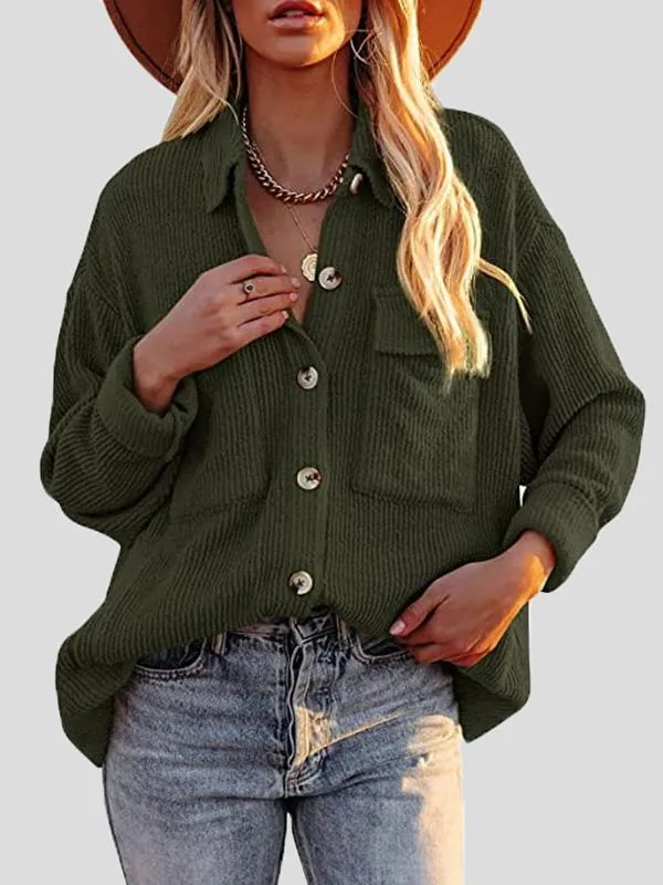 Casual Corduroy Shirt