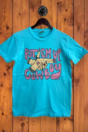 CC DTF PUT EM UP COWBOY - TURQUOISE