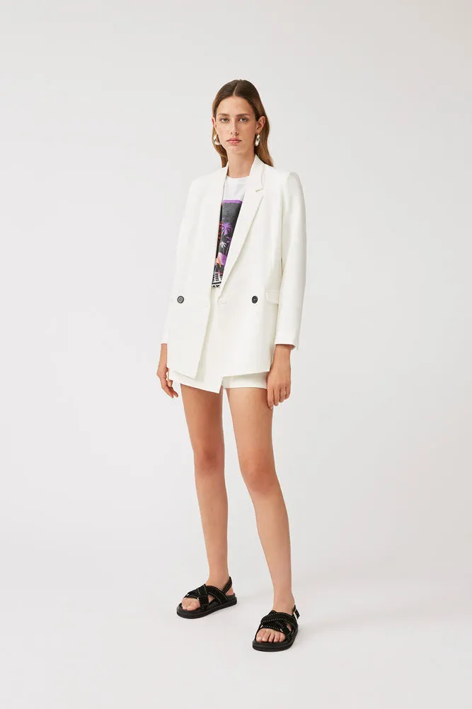 DAMBY BLAZER - BLANC CASSE