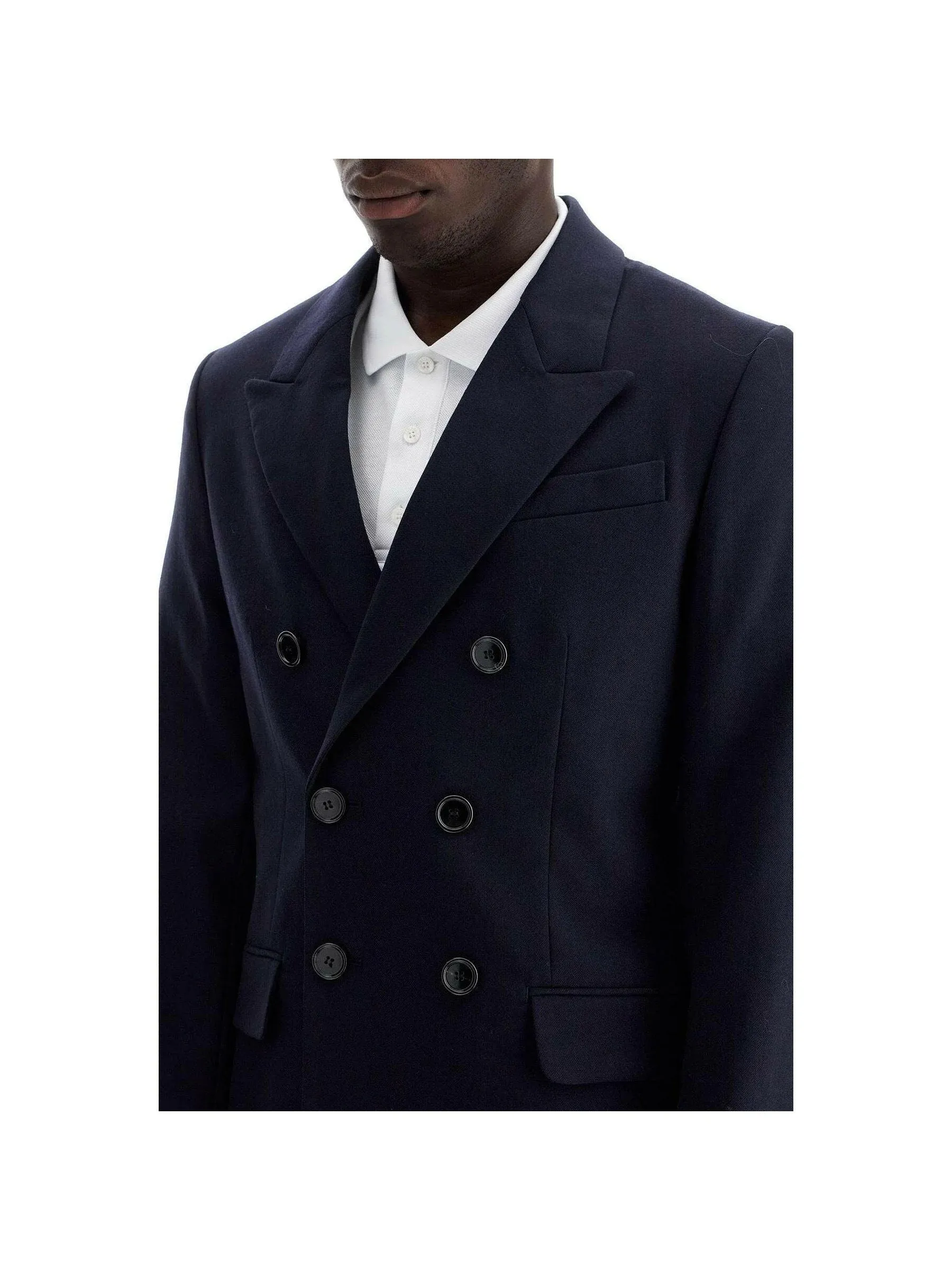 Double-Breasted Wool Jacket