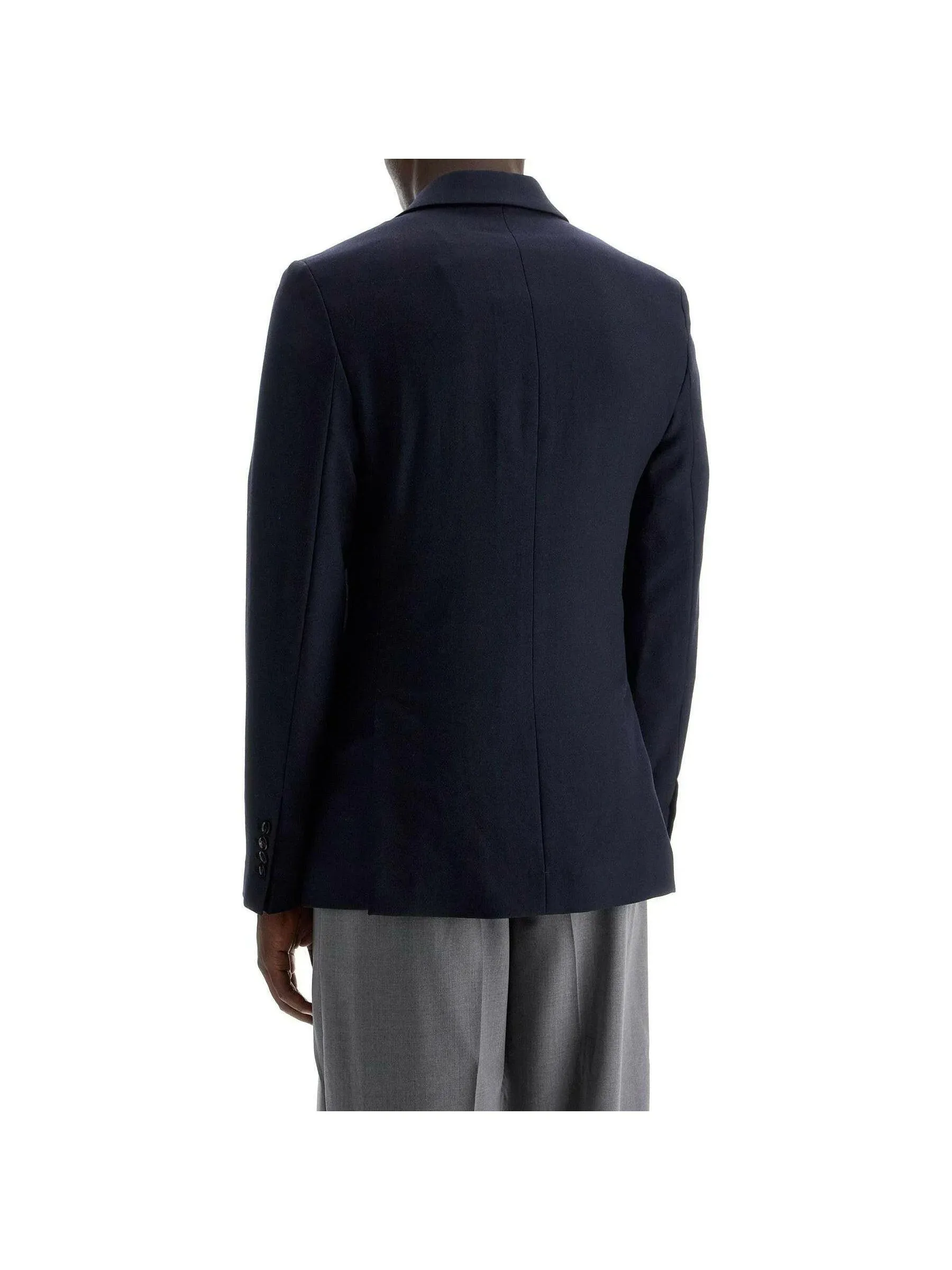 Double-Breasted Wool Jacket