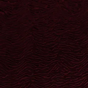 Fashion Fur & Chenille - 003 - Burgundy