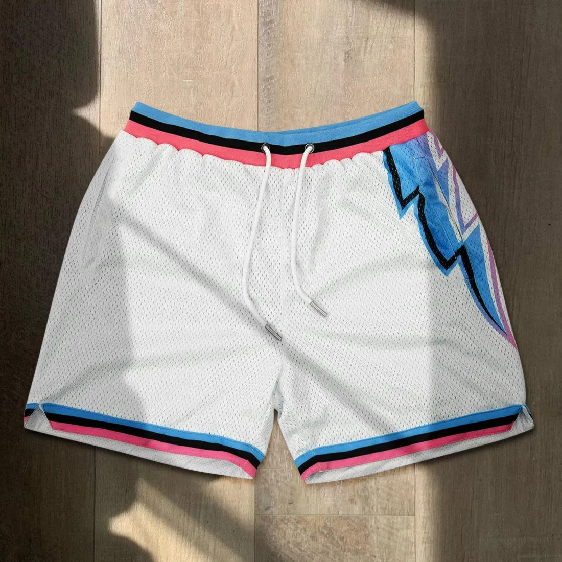 Fashion lightning street style sports shorts