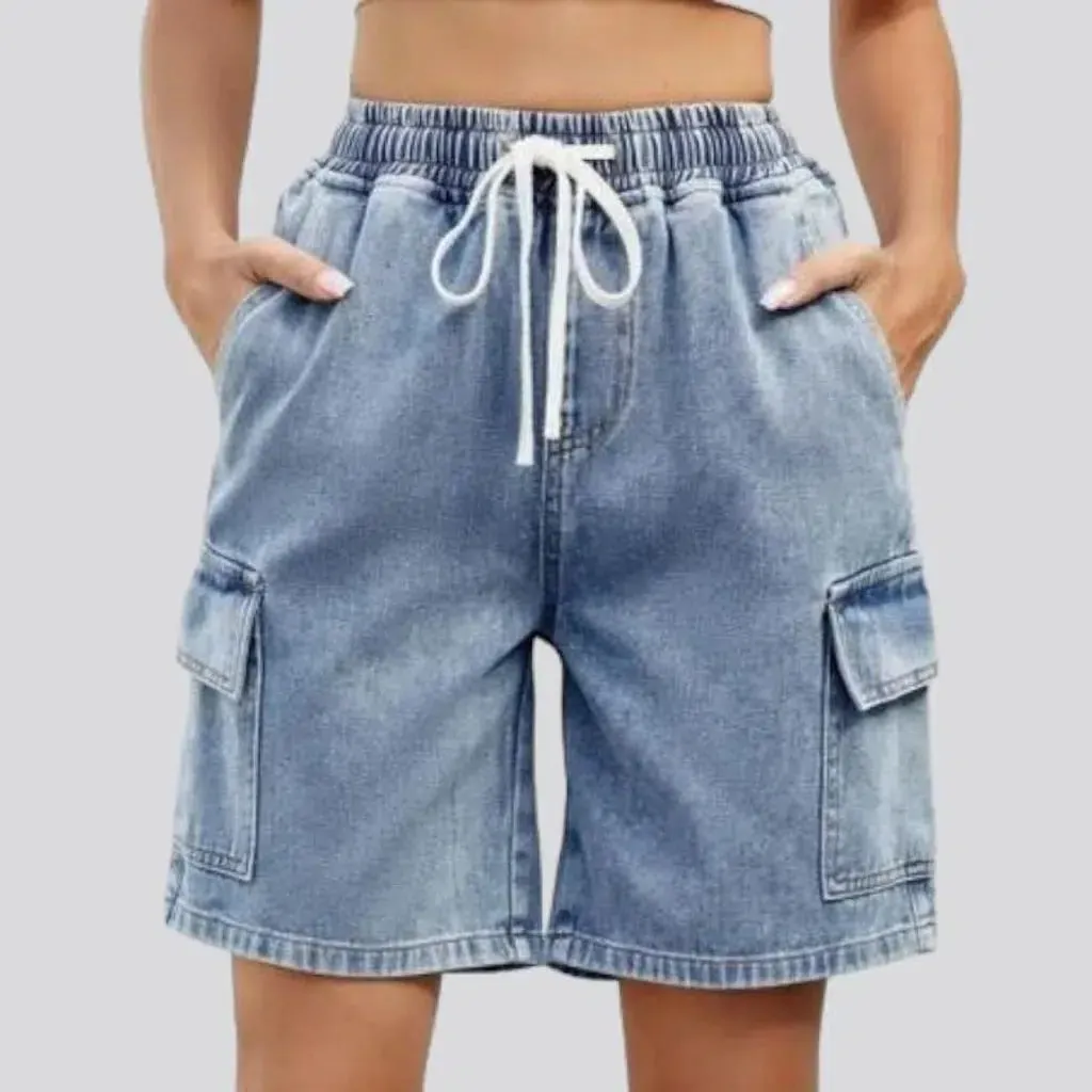 Fashion loose women's jeans shorts