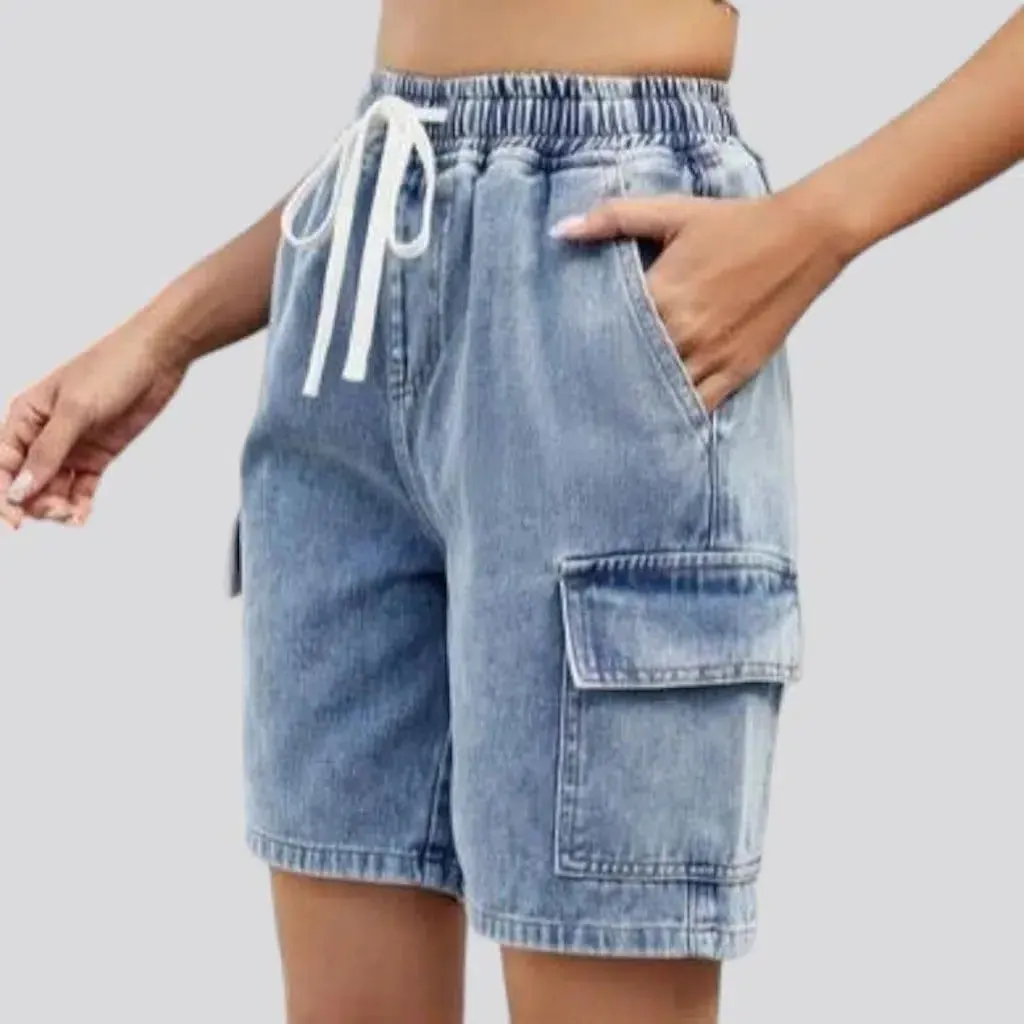 Fashion loose women's jeans shorts