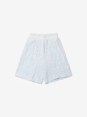 Fendi Boys Towelling Karligraphy Shorts