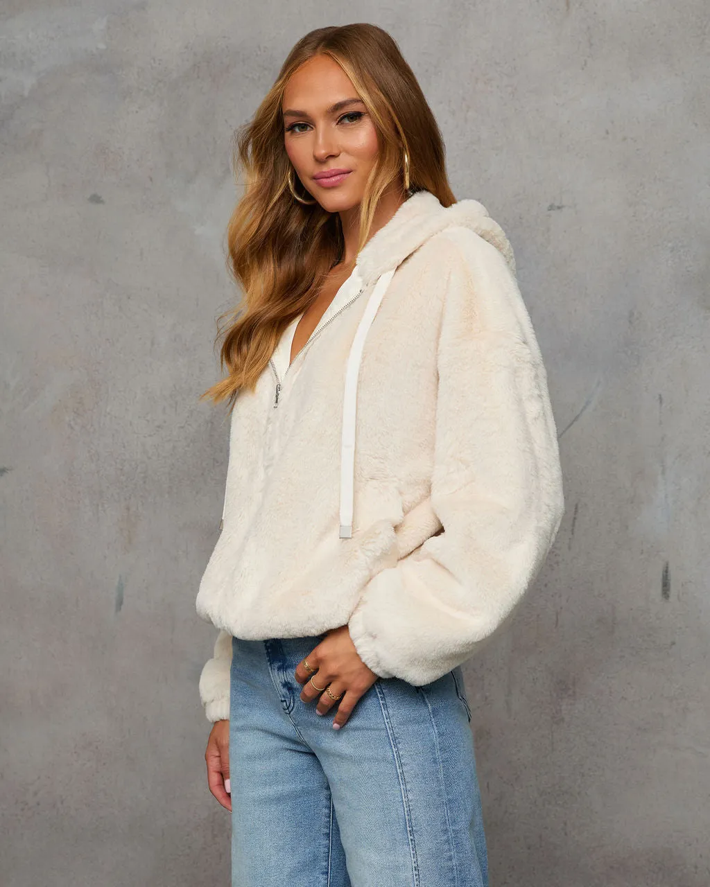 Just Dreamy Faux Fur Jacket