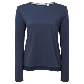 Magnolia Nosibotanical Long Sleeved Women's Top - Blue Navy