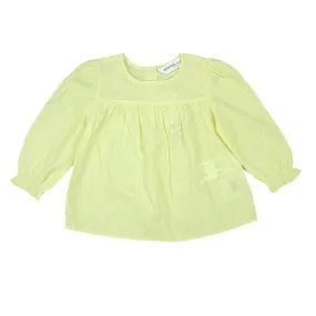 REDTAG Girl's Yellow Casual Blouses