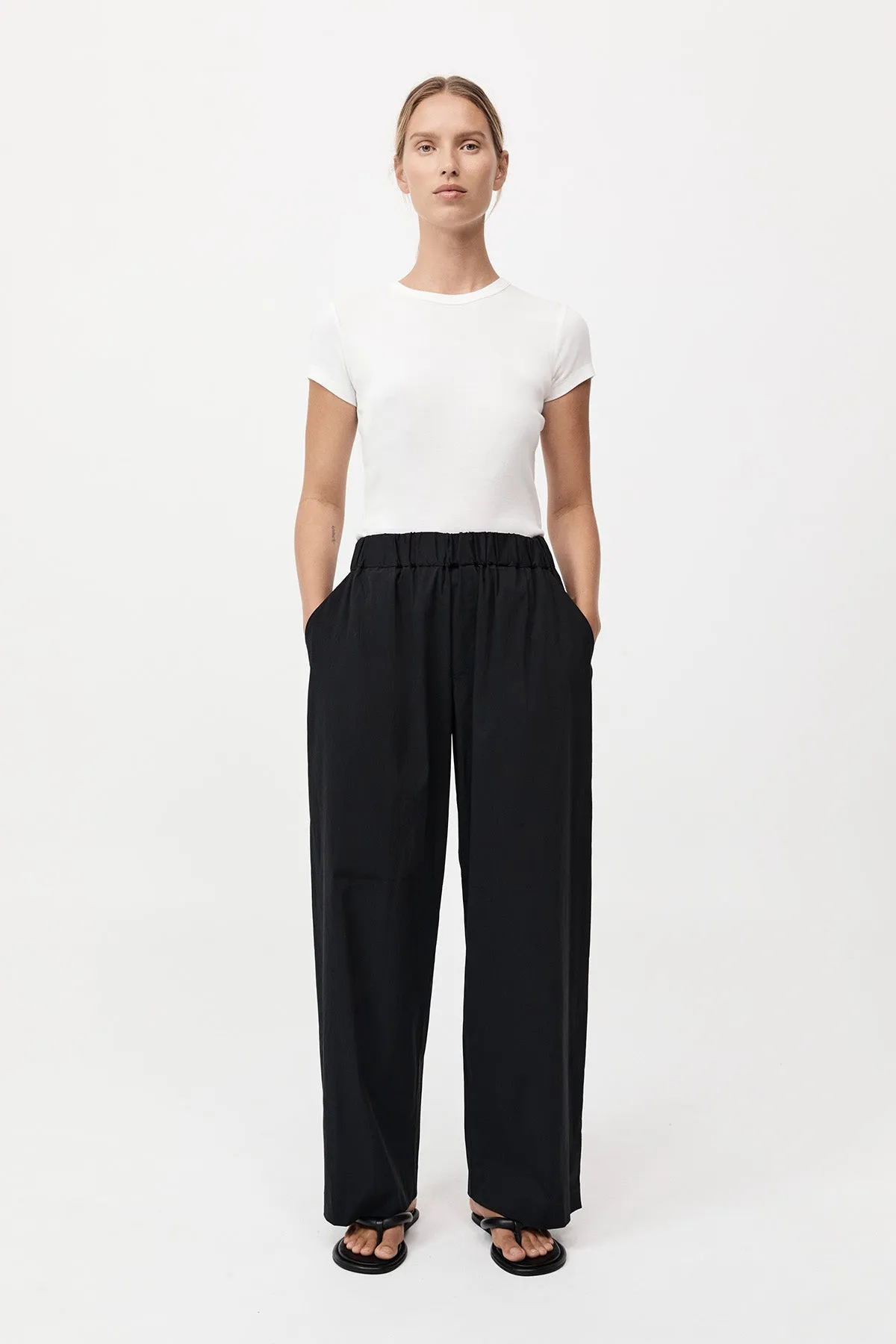 Relaxed Pants - Black