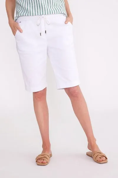 RELAXED SHORT WHITE