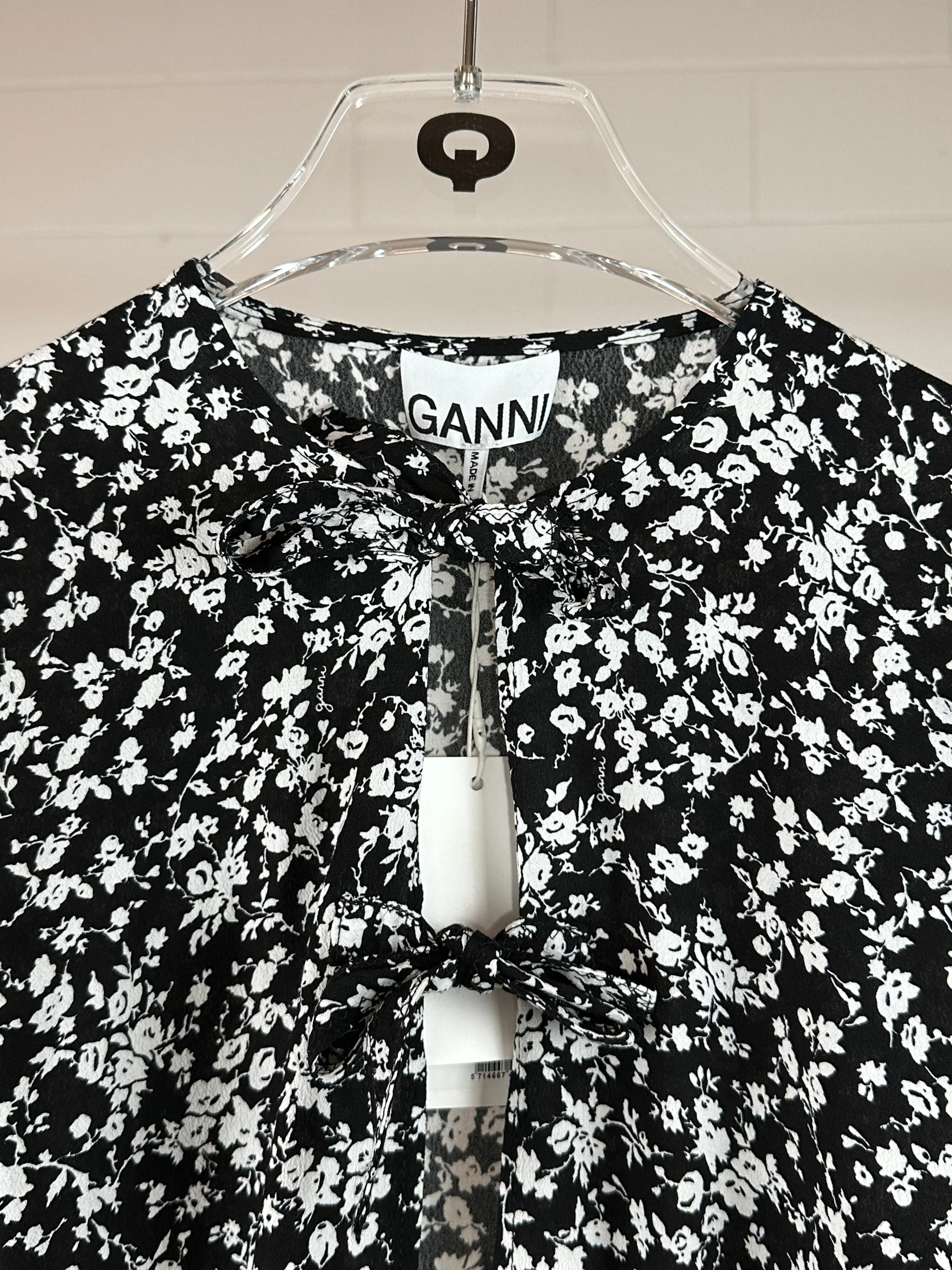 Responsible Ganni Floral Blouse