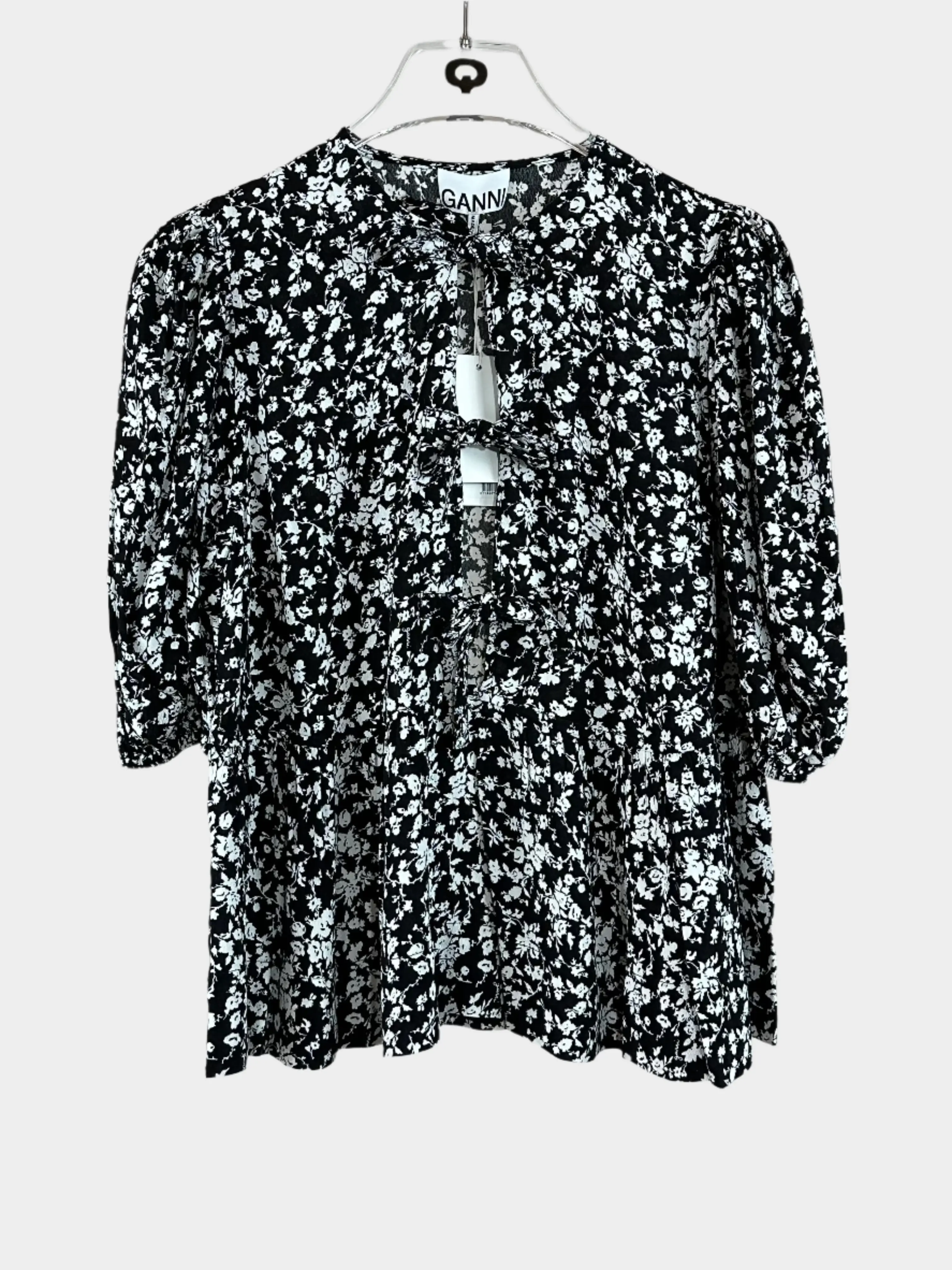 Responsible Ganni Floral Blouse