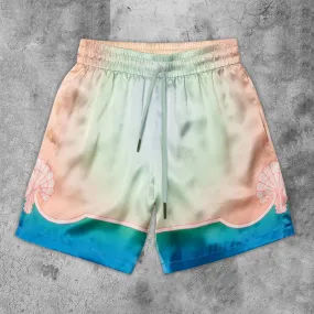 Silk Fashion Resort Style Casual Fashion Shorts