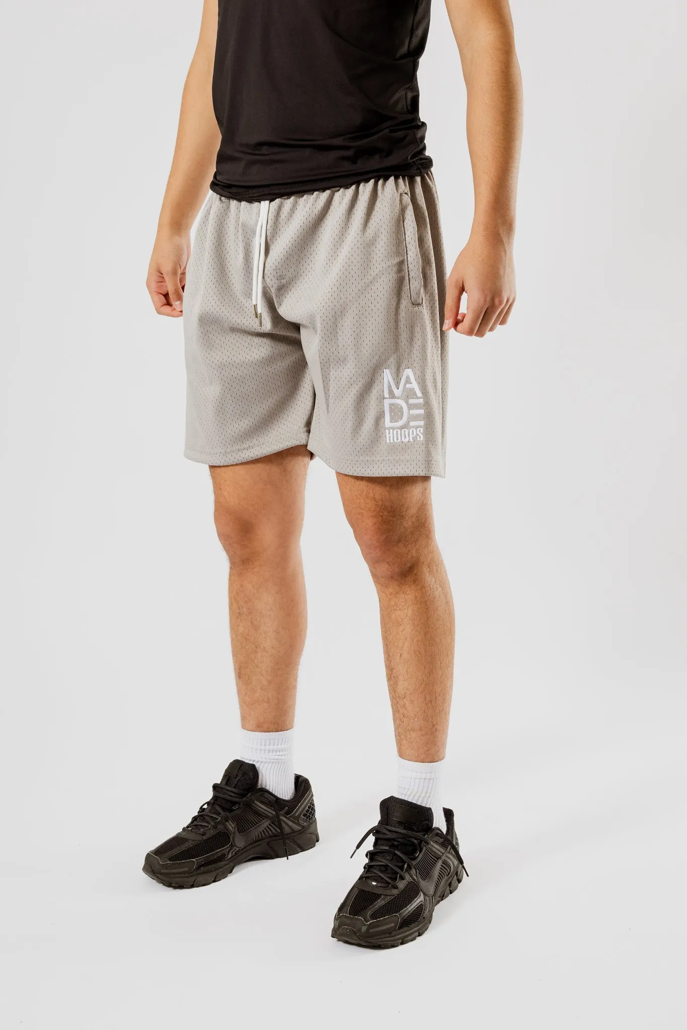 Spring Essential Embroidered Logo Shorts