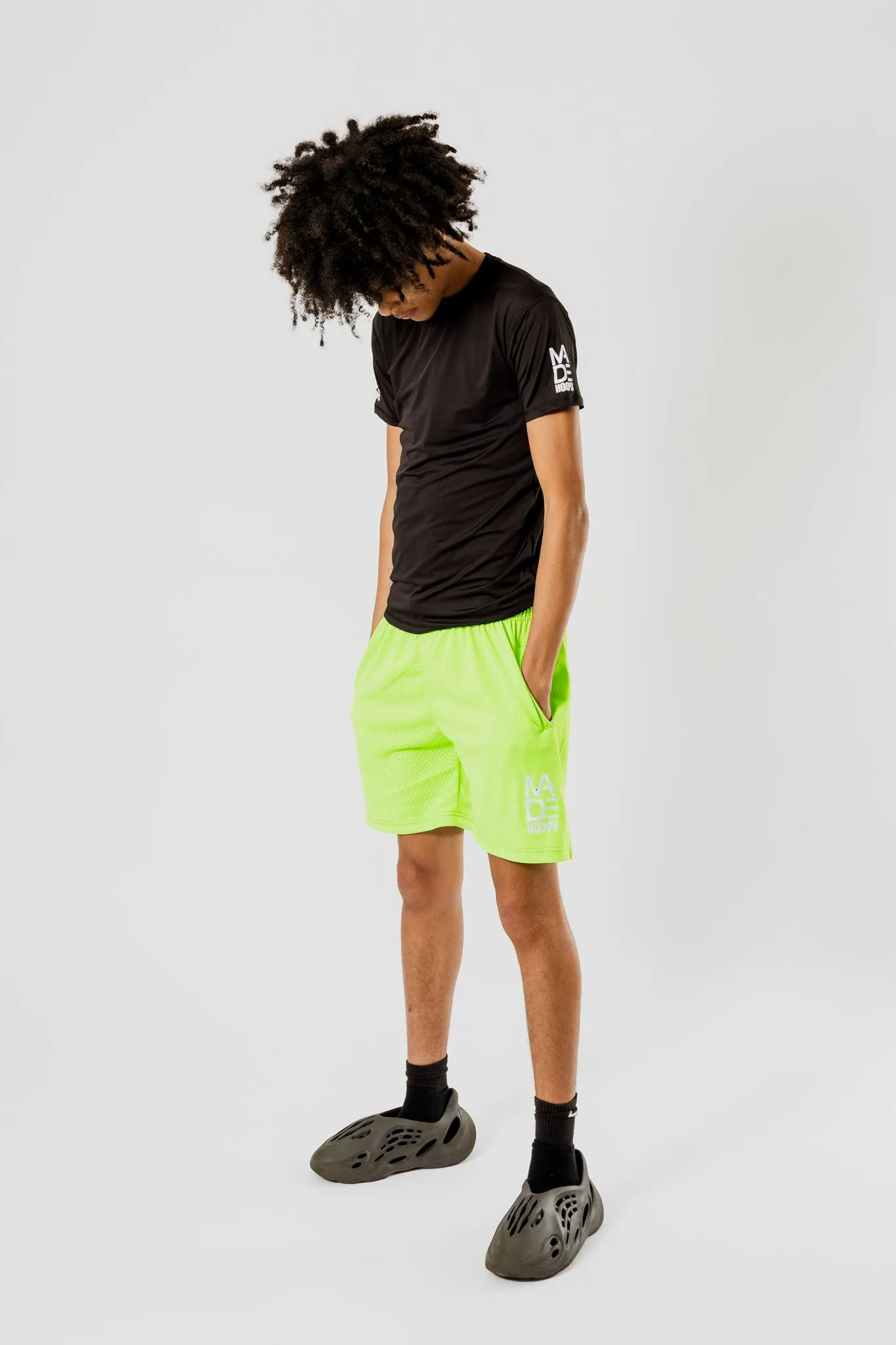 Spring Essential Embroidered Logo Shorts