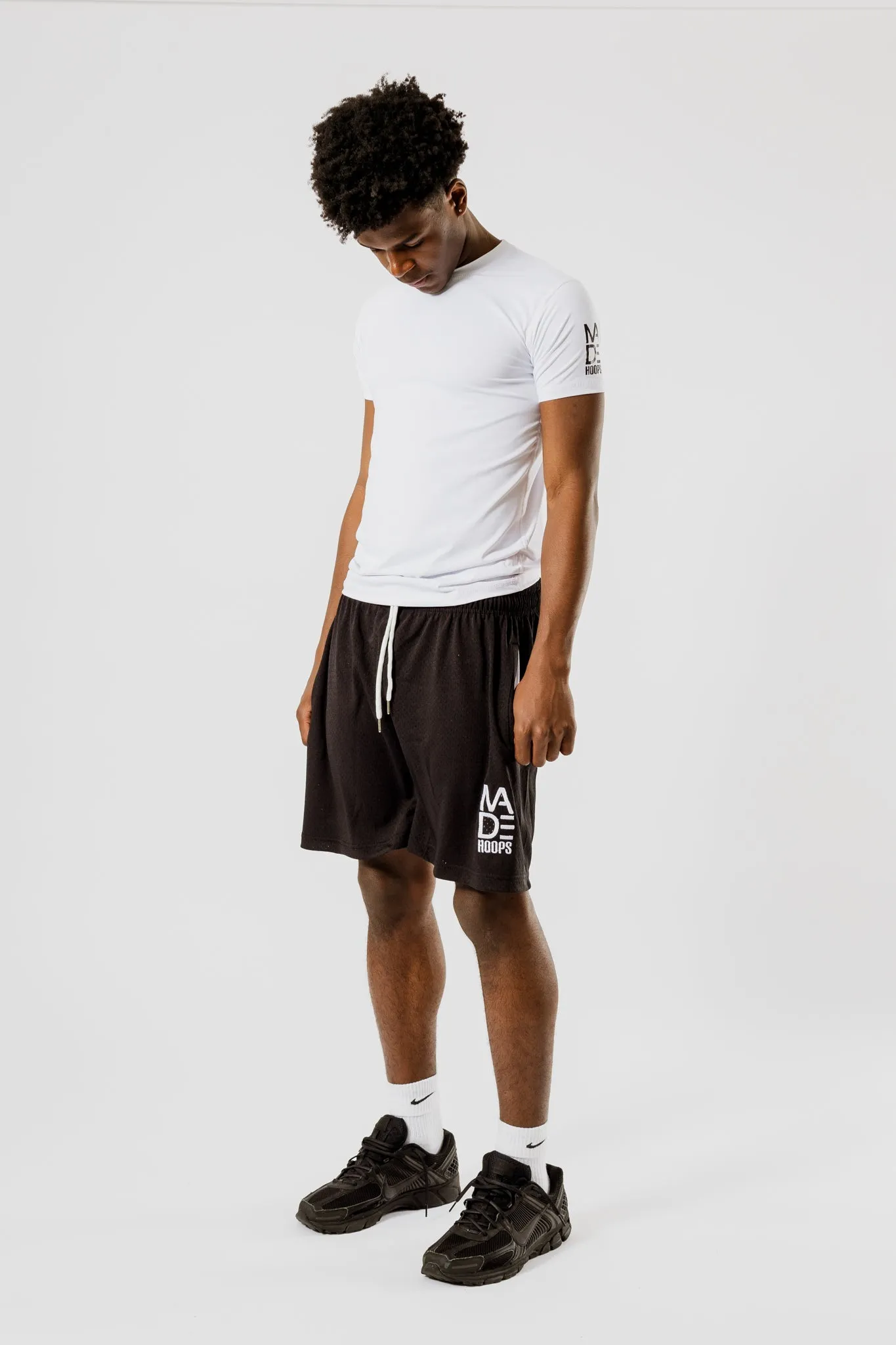 Spring Essential Embroidered Logo Shorts